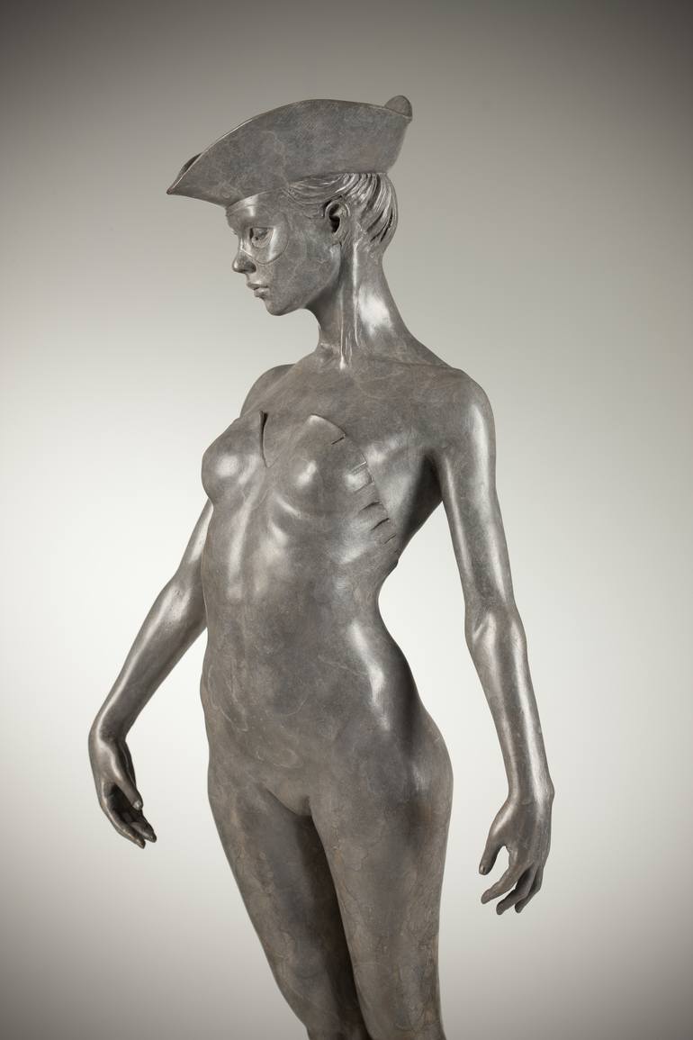 Original Figurative Women Sculpture by Michael James Talbot