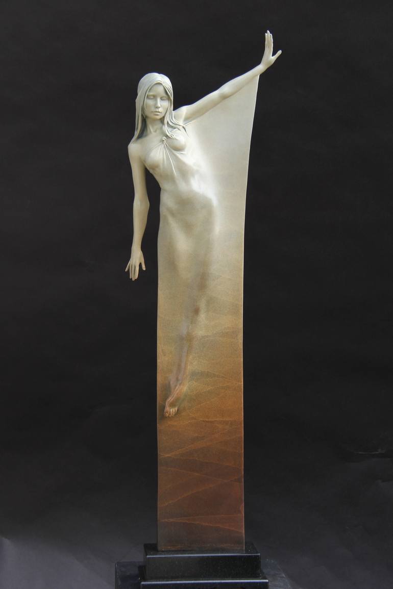 Original Figurative Women Sculpture by Michael James Talbot