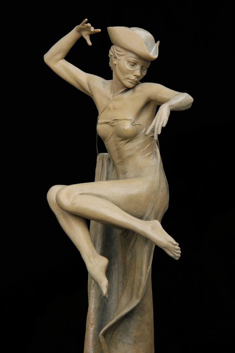 Original Figurative Women Sculpture by Michael James Talbot