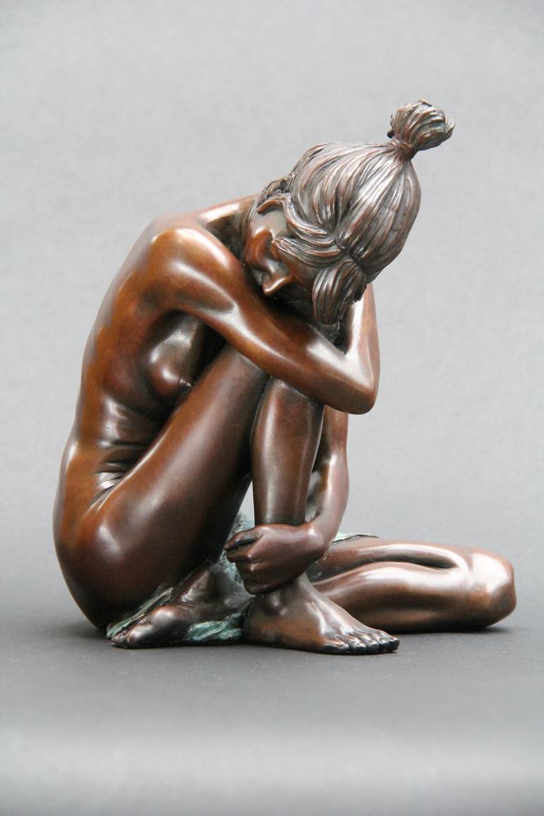 Original Figurative Women Sculpture by Michael James Talbot