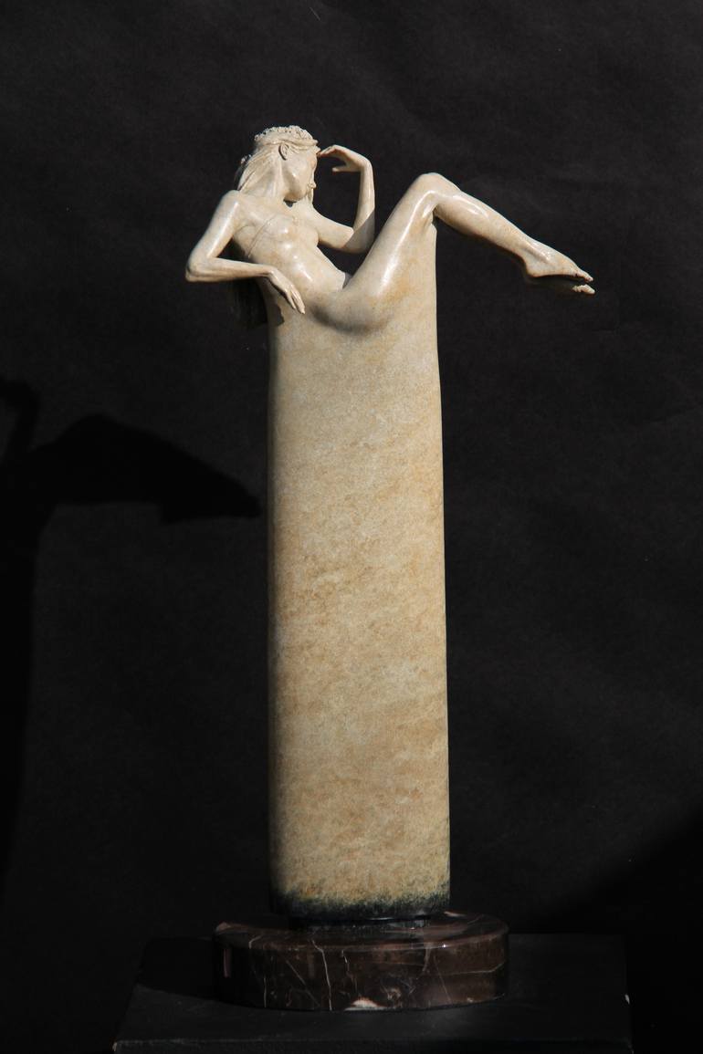 Original Figurative Women Sculpture by Michael James Talbot