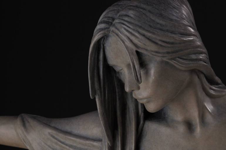 Original Figurative Women Sculpture by Michael James Talbot