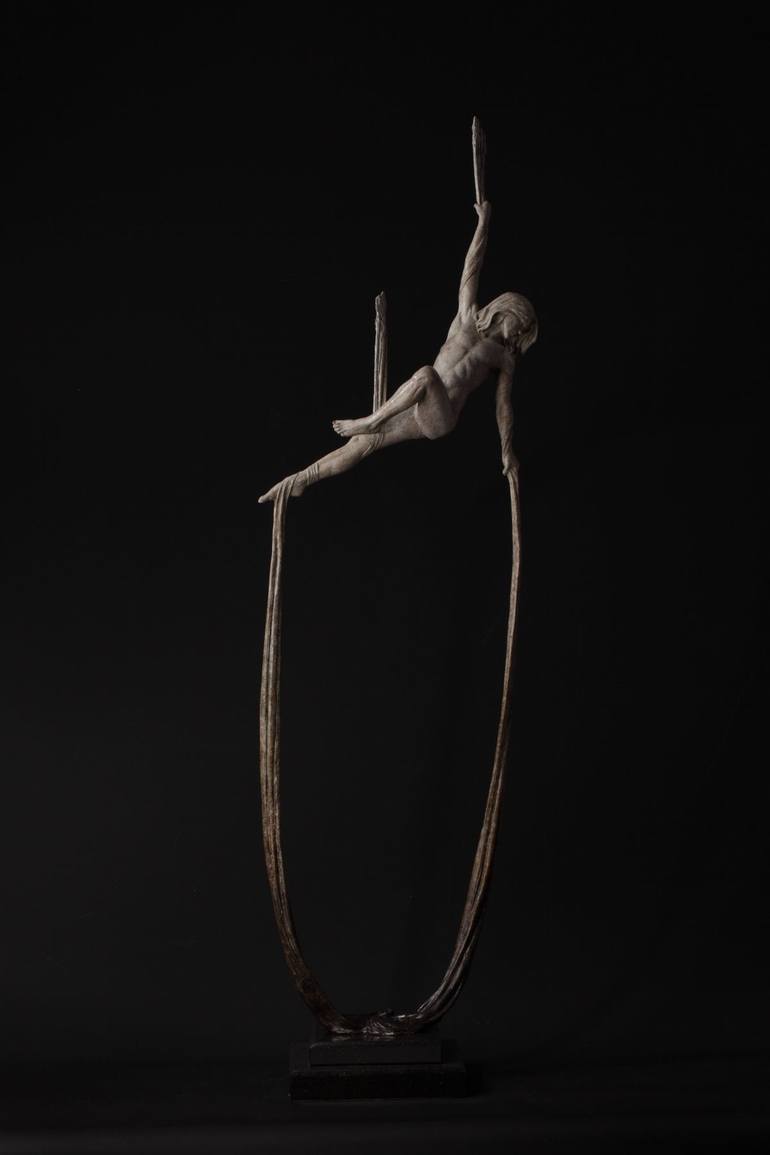 Original Figurative Aerial Sculpture by Michael James Talbot