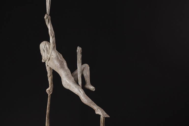 Original Figurative Aerial Sculpture by Michael James Talbot