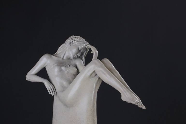 Original Figurative Women Sculpture by Michael James Talbot