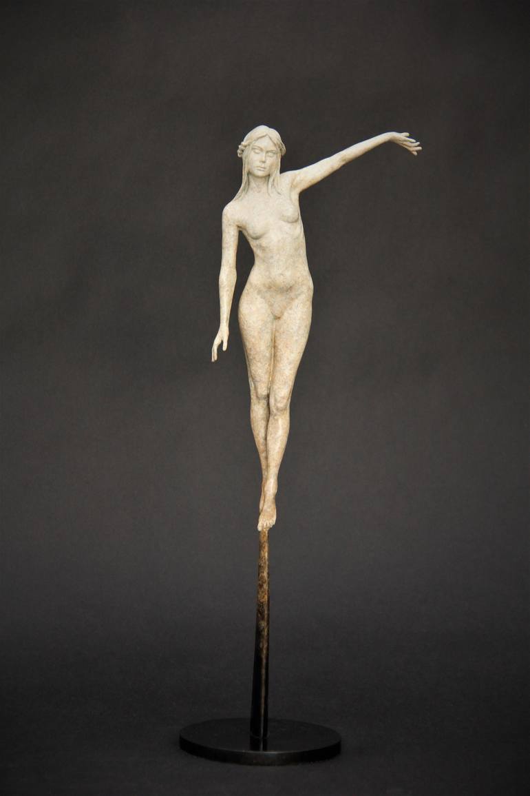 Original Figurative Nude Sculpture by Michael James Talbot