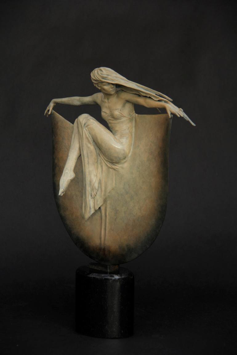 Original Figurative Women Sculpture by Michael James Talbot