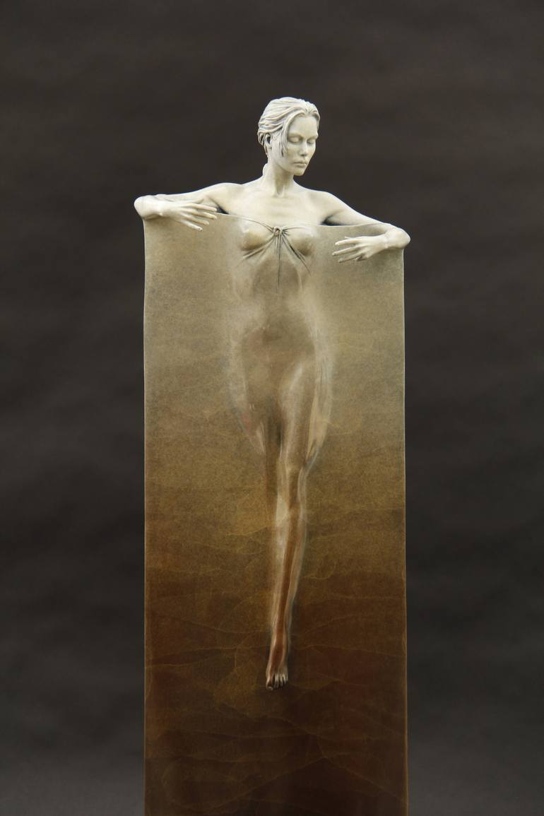 Original Figurative Women Sculpture by Michael James Talbot