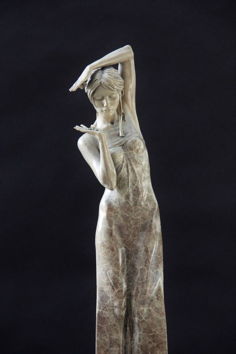 Original Figurative Women Sculpture by Michael James Talbot