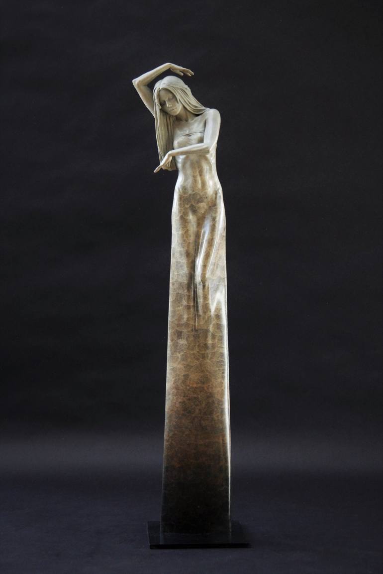 Original Figurative Women Sculpture by Michael James Talbot