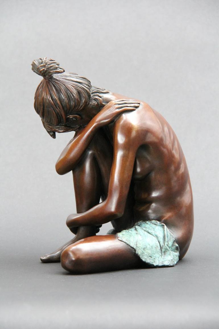 Original Figurative Women Sculpture by Michael James Talbot