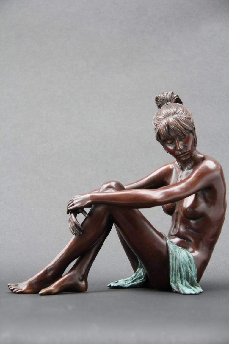 Original Figurative Women Sculpture by Michael James Talbot