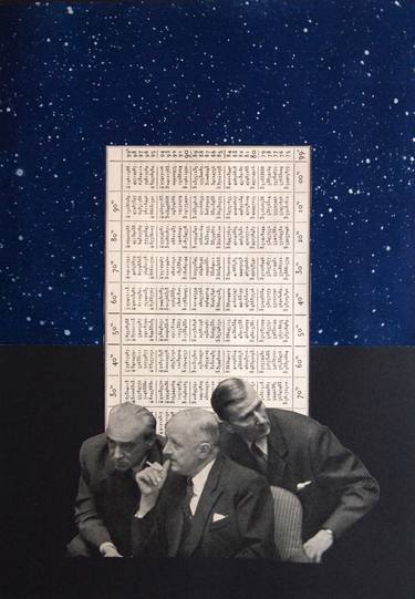 Original Surrealism Religion Collage by Erwan Soyer