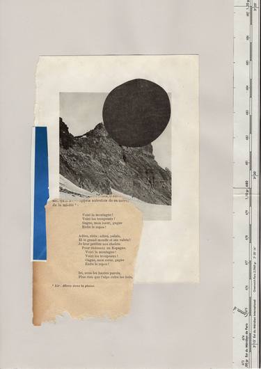 Original Nature Collage by Erwan Soyer