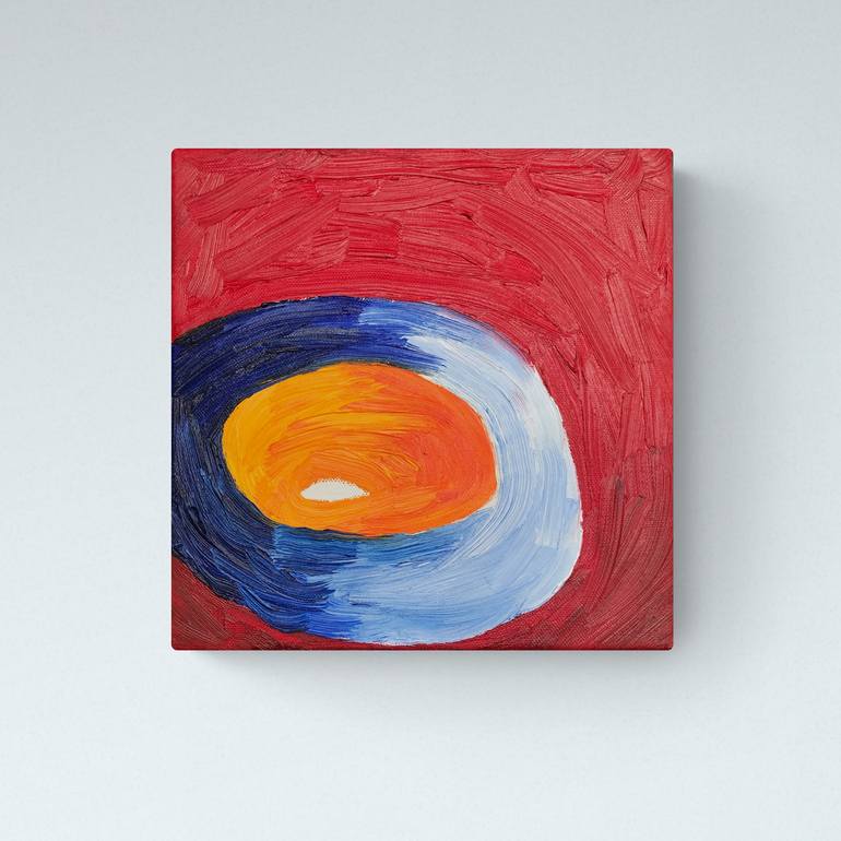 Original Abstract Expressionism Abstract Painting by Christof Welsby