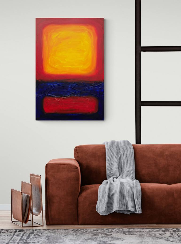 Original Abstract Painting by Christof Welsby