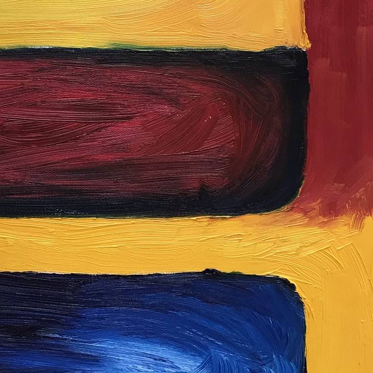 Original Abstract Expressionism Abstract Painting by Christof Welsby