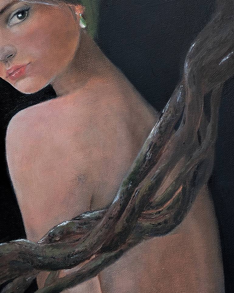 Original Figurative Women Painting by Joseph Abalos