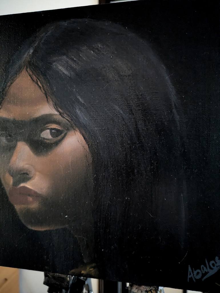 Original Figurative People Painting by Joseph Abalos