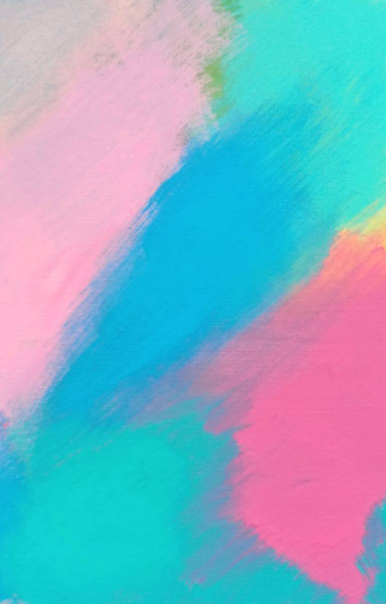 Original Abstract Painting by Joy Color | Abstract Art on Canvas | The Magic of Color: Vibrant Abstract Expressionism