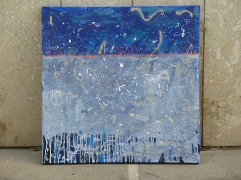 Original Abstract Expressionism Abstract Painting by Giancarlo De Luca