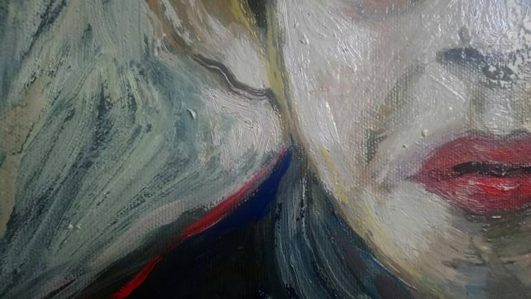 Original Impressionism People Painting by Cosmin Tudor Sîrbulescu