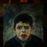 Just a portrait of a boy, You tell the story behind the colors.