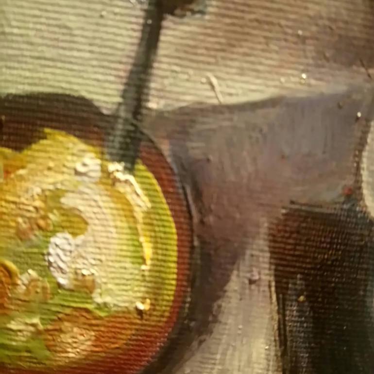 Original Impressionism People Painting by Cosmin Tudor Sîrbulescu