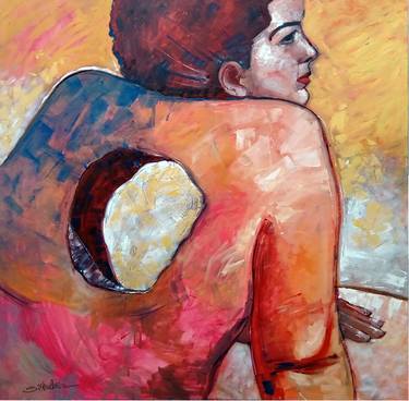 Original Nude Paintings by Cosmin Tudor Sîrbulescu
