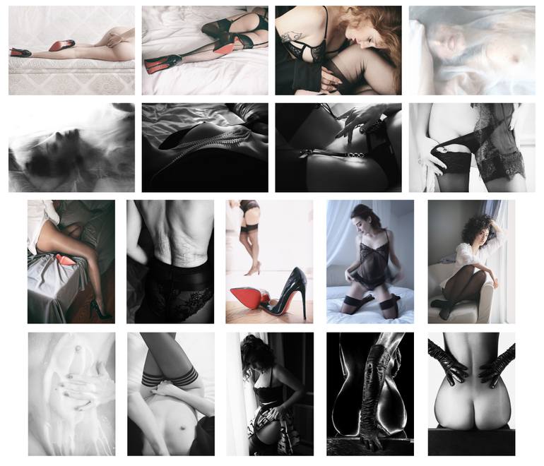 Original Photorealism Erotic Photography by Matteo Chinellato