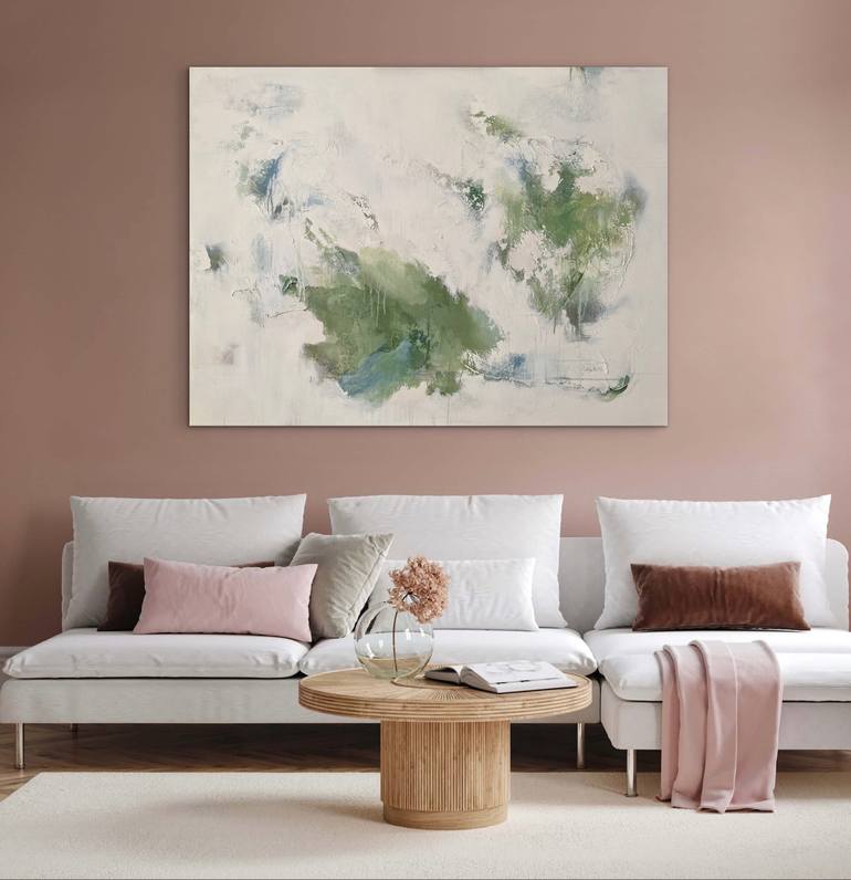 Original Abstract Expressionism Abstract Painting by Kelly Silver