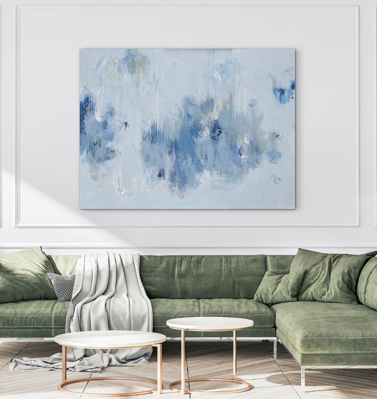 Original Abstract Expressionism Abstract Painting by Kelly Silver