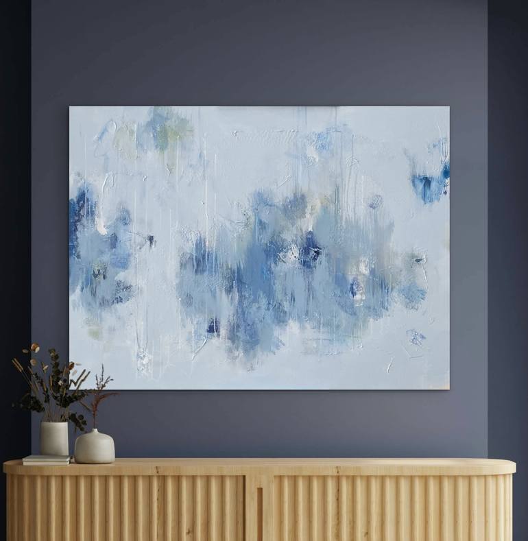 Original Abstract Expressionism Abstract Painting by Kelly Silver