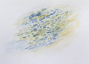 Print of Abstract Water Paintings by Mariangeles Blanco