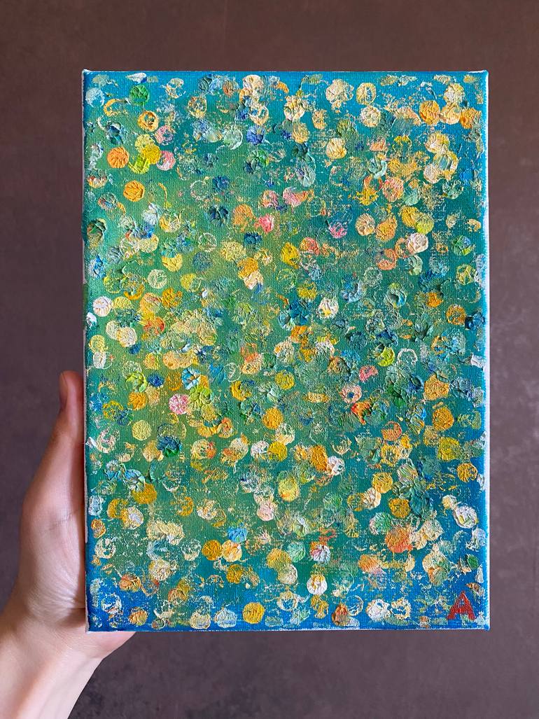 Original Light Painting by Arisa Tateishi | Abstract Art on Canvas | The Fleeting Magic of Light