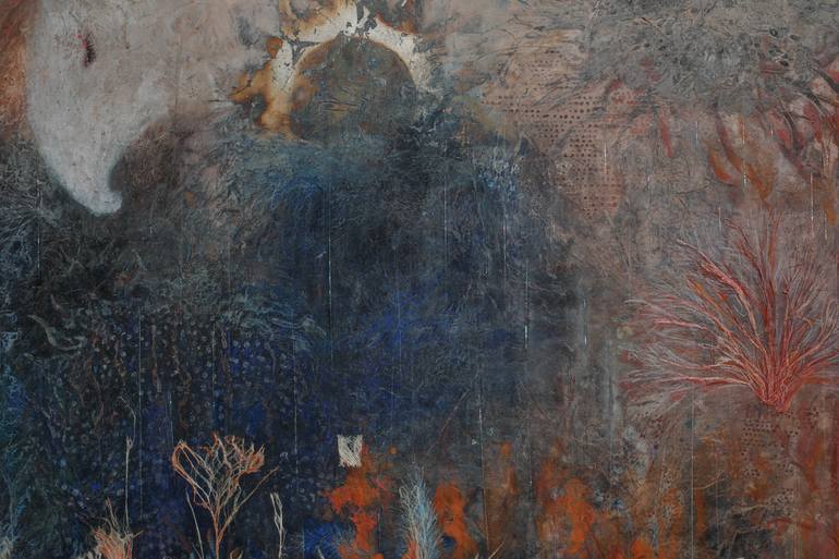 Original Contemporary Animal Painting by Lina Syu