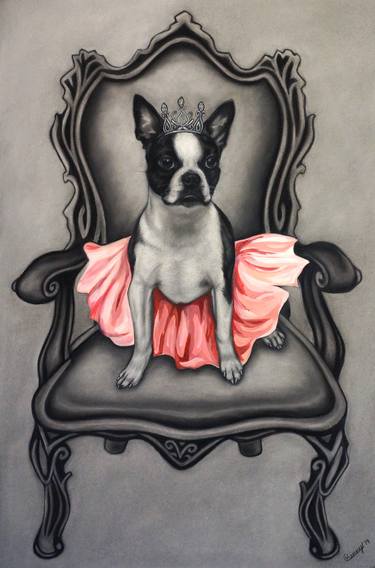 Print of Photorealism Animal Drawings by Courtney Kenny Porto