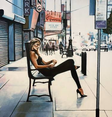 Print of Fine Art Women Paintings by Thomas Saliot