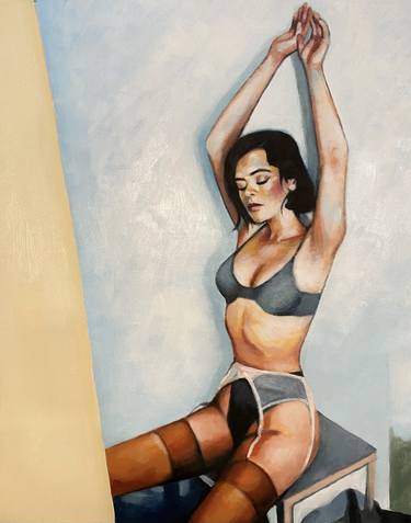 Original Women Paintings by Thomas Saliot