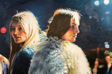 Original Pop Art Women Paintings by Thomas Saliot