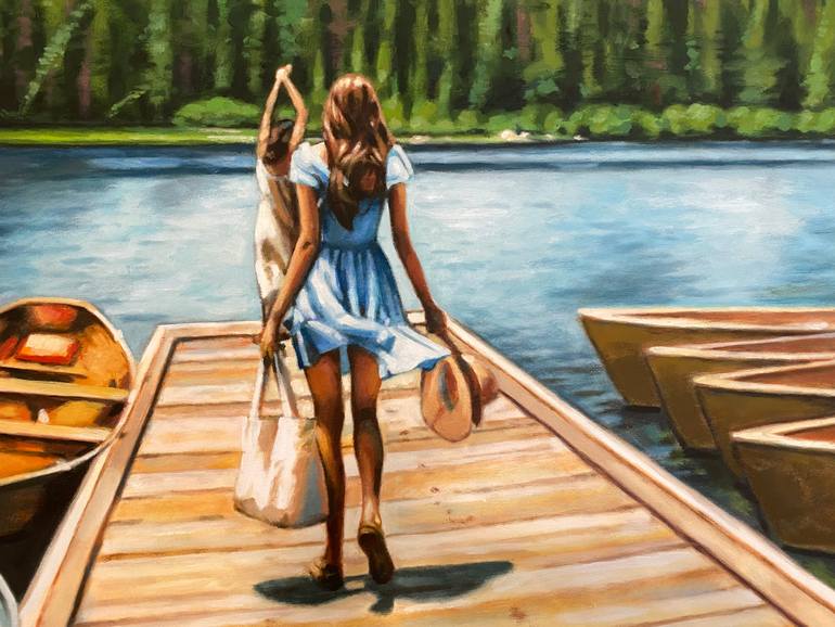 Original Classicism Nature Painting by Thomas Saliot