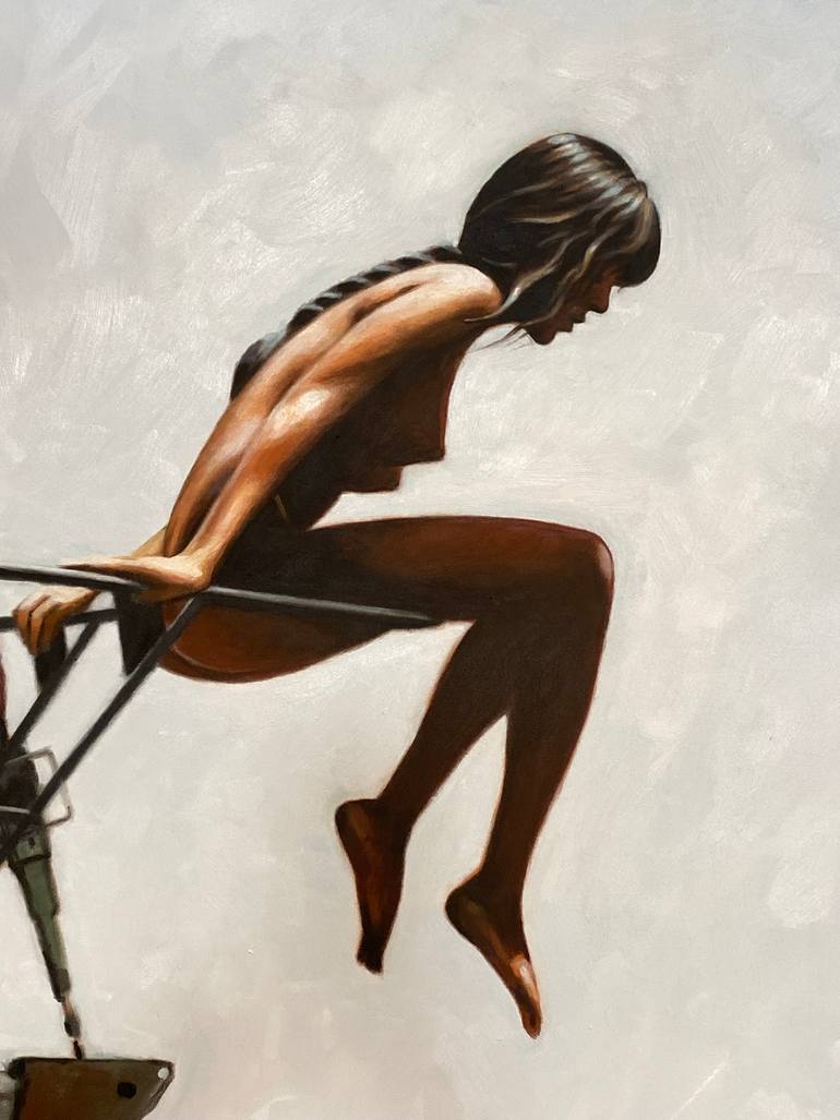 Original Figurative Women Painting by Thomas Saliot