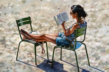 Original Figurative Women Paintings by Thomas Saliot