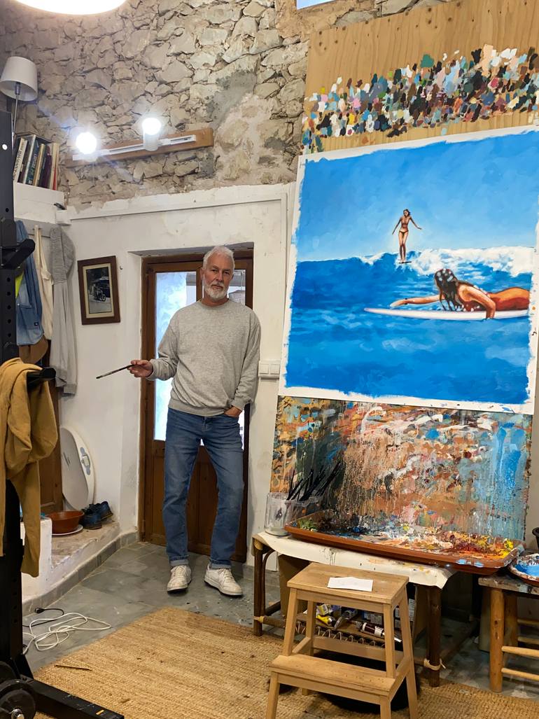 Original Figurative Women Painting by Thomas Saliot