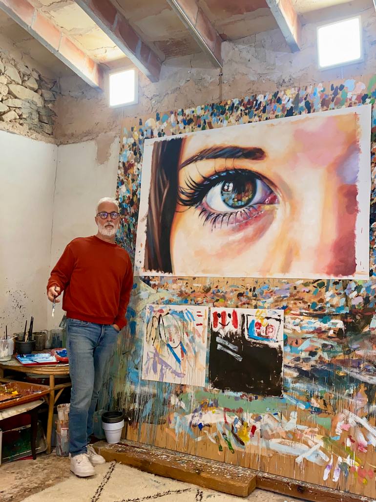 Original Classicism Women Painting by Thomas Saliot