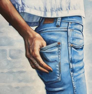 Original Classicism Women Paintings by Thomas Saliot