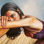 Purple bra by Thomas Saliot