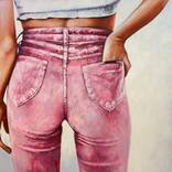 Pink bum by Thomas Saliot