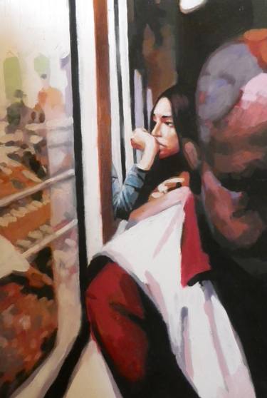 Print of Portraiture Women Paintings by Thomas Saliot