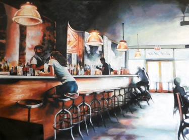 Print of Interiors Paintings by Thomas Saliot